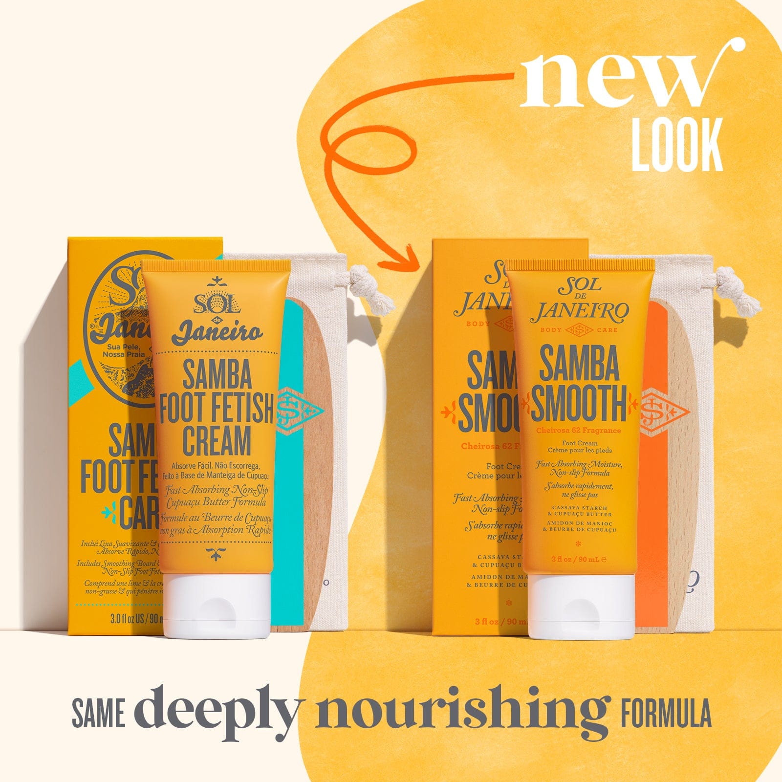 New Look - same deeply nourishing formula