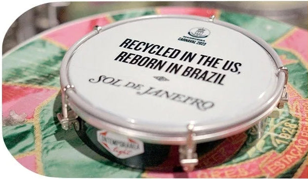 Recycled in the US, Reborn in Brazil